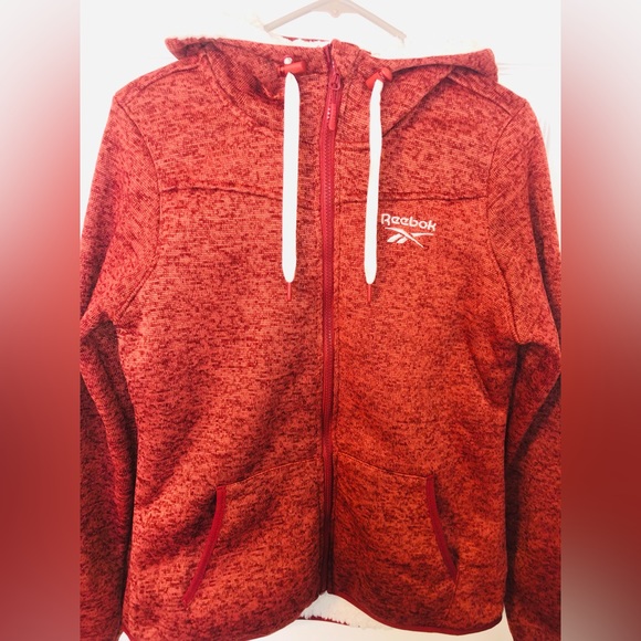Reebok fleece sweater (M) - Picture 3 of 6